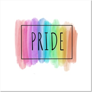 PRIDE - gay love - LGBTQ - rainbow - gift Posters and Art